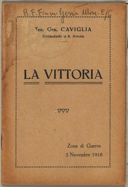 La vittoria